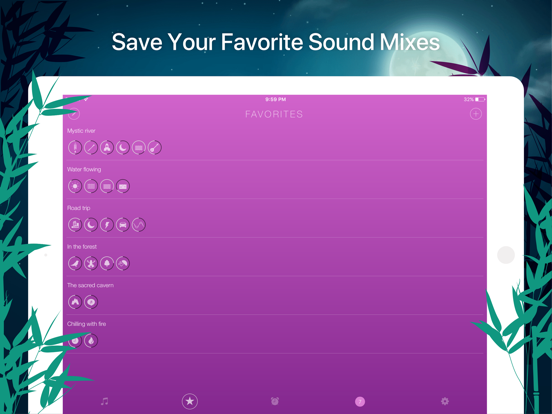 Deep Relax Sleep Music iPad screenshot 4 - Health & Fitness app