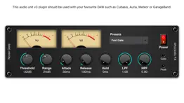 noise gate auv3 plugin iphone capturas de pantalla 1