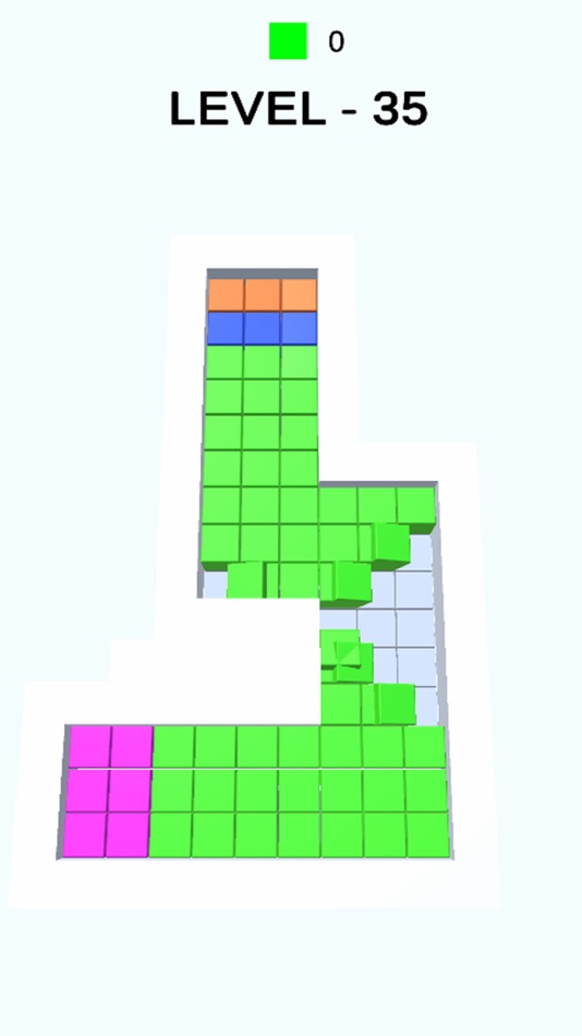 #3. Clash of Blocks King (iOS) By: JOYCE ISANYA