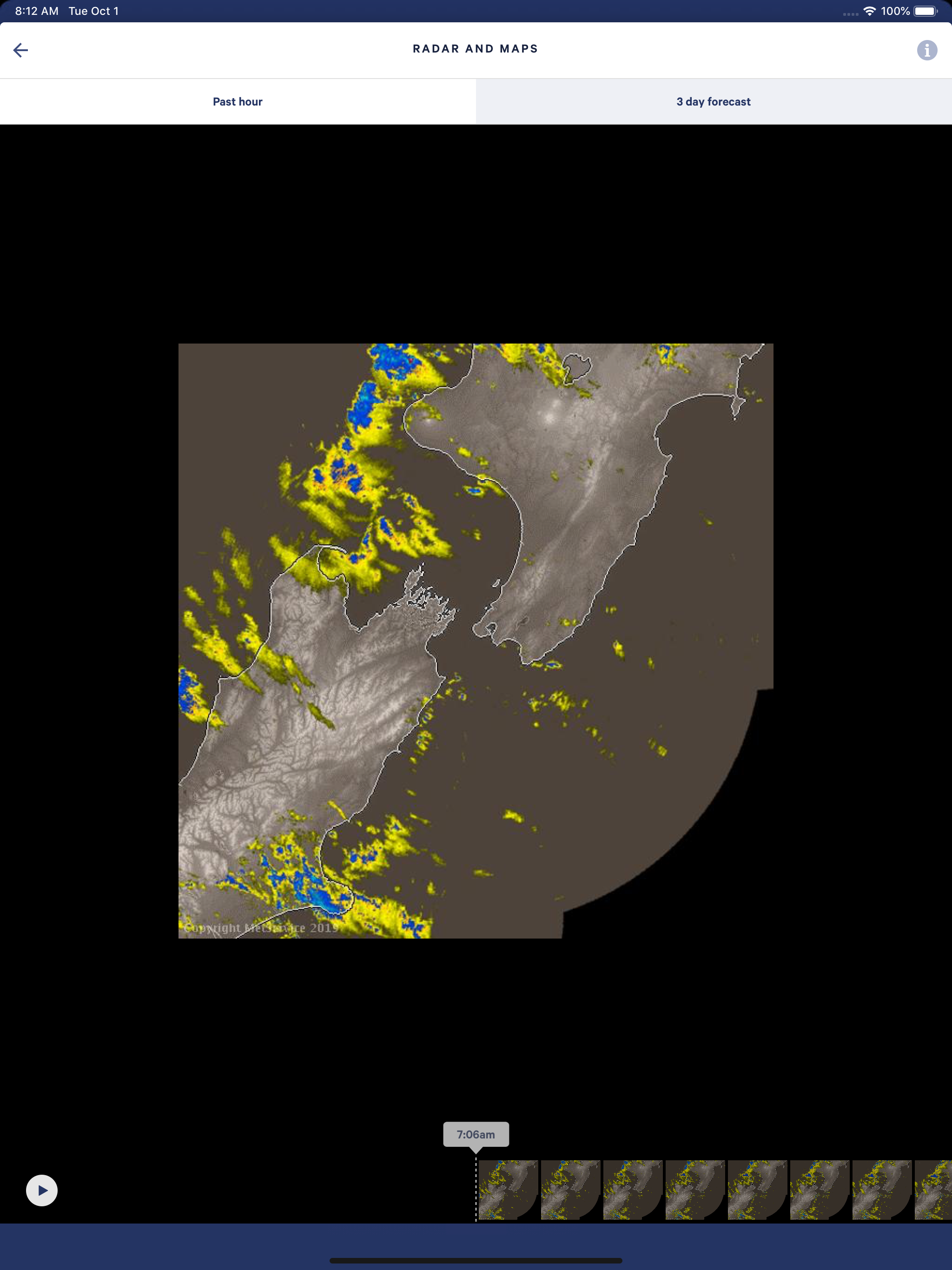 MetService screenshot 9