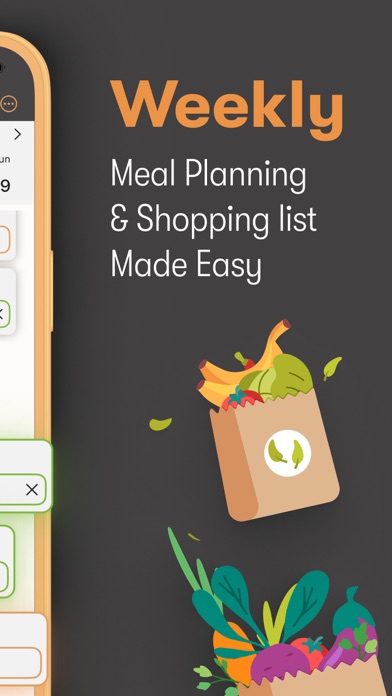 Meal Planner & Grocery List Screenshot