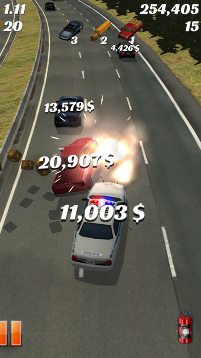 Highway Crash Derby iPhone screenshot 4 - Games app