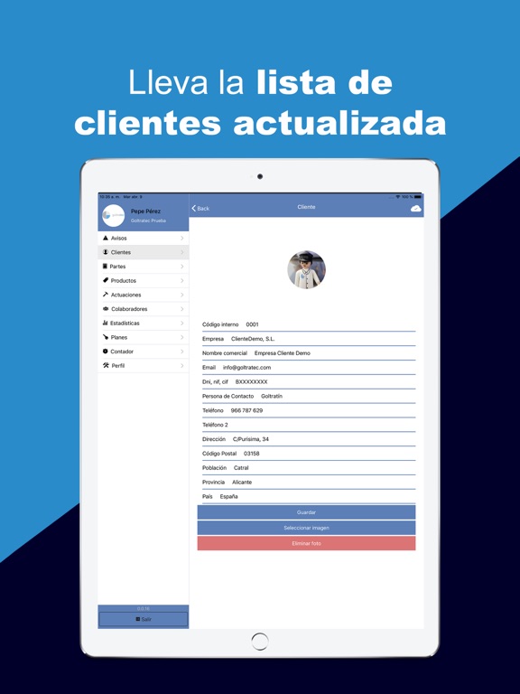 Screenshot #6 pour Partes de Trabajo en la Nube