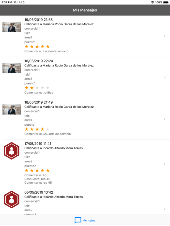Screenshot #5 pour ManagerCalificapp