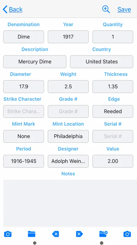 My Valuable Coin Collection screenshot 4 of 8