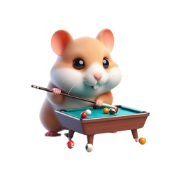 Hamster Pool Stickers