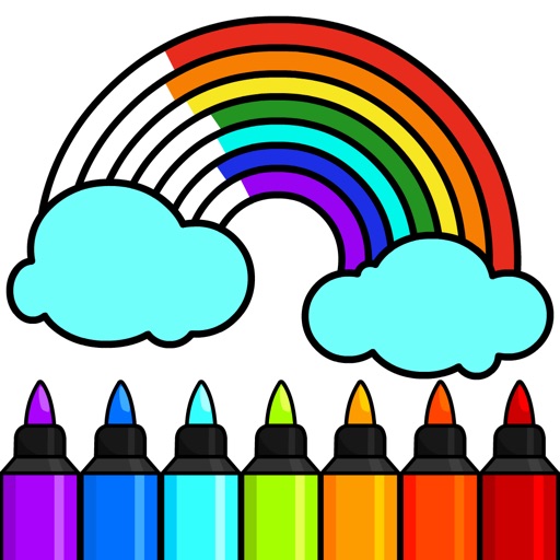 Coloring Games for Kids 2-6! iOS App