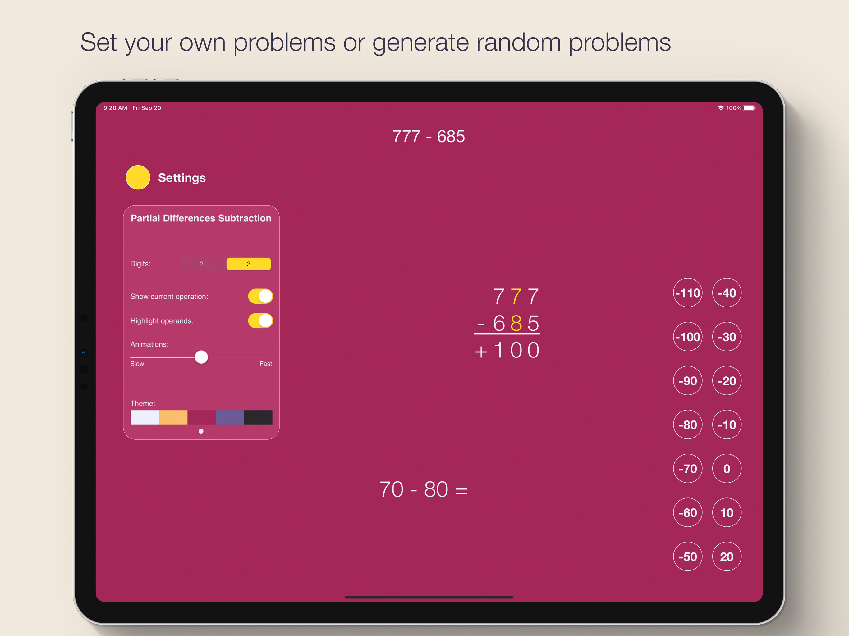 Partial Difference Subtraction screenshot 9