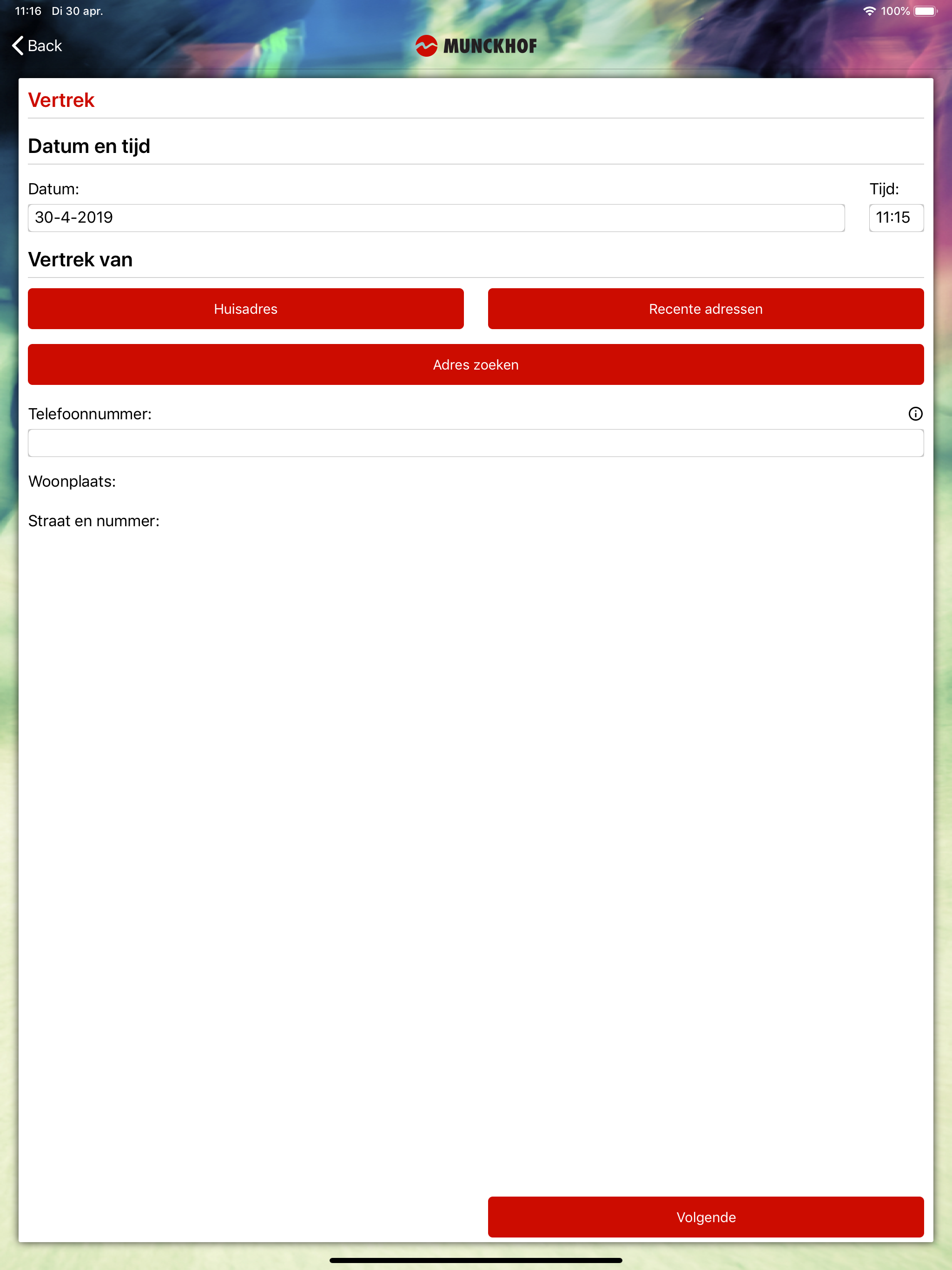 Munckhof Regiotaxi screenshot 5