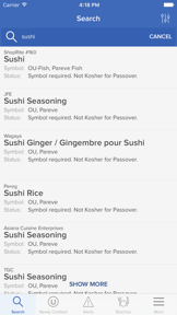 OU Kosher screenshot