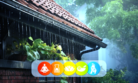 Rain on Tin Roof Sleep Sounds アプリアイコン、Apple TV App Store 付费榜 12 位