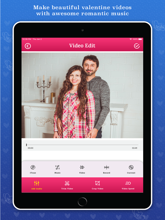 Screenshot #4 pour Love Video Maker With Songs