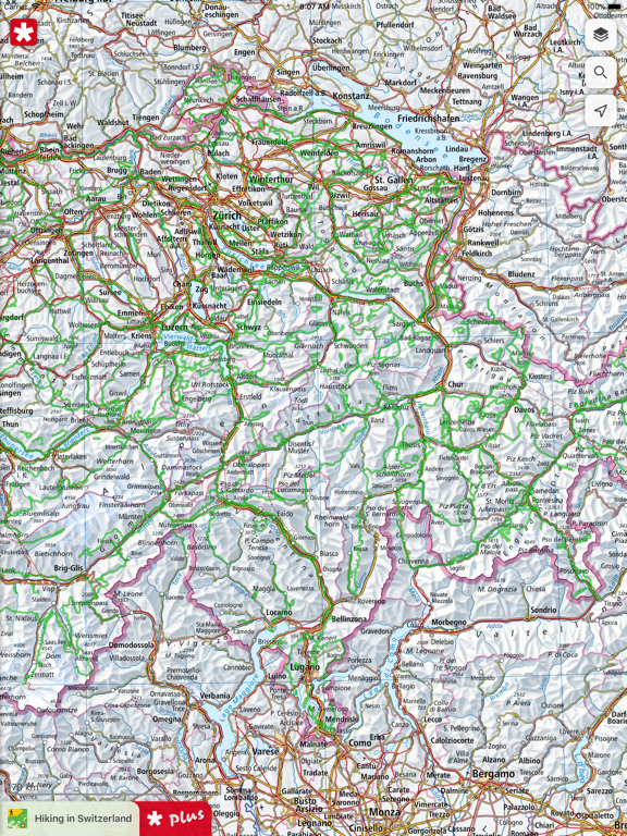 SwitzerlandMobility iPad screenshot 1 - Travel app