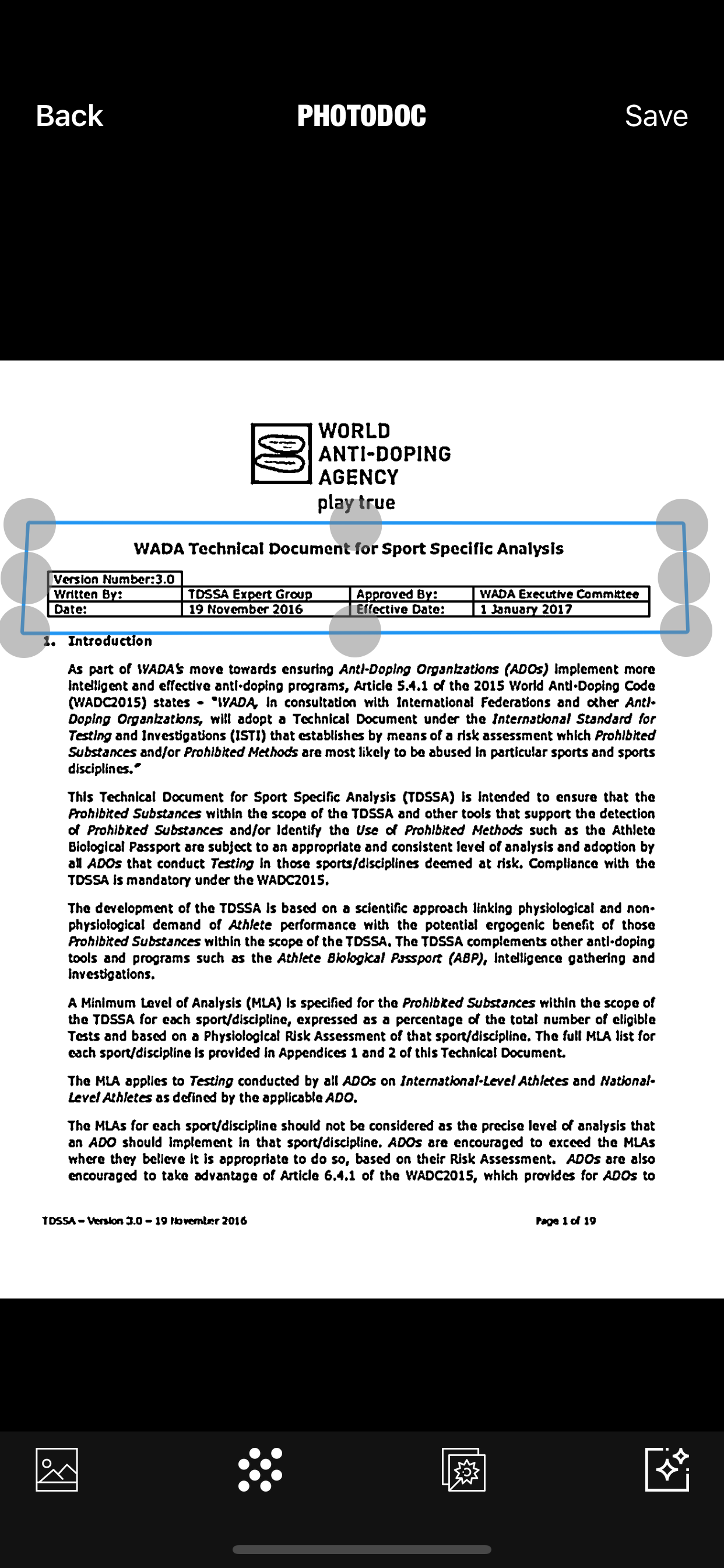 Scrybe - PDF scanner with OCR