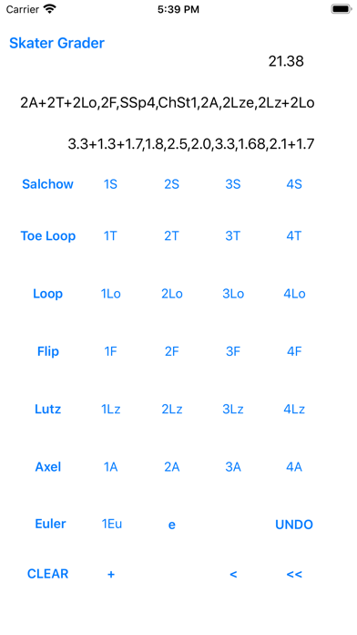 IJS Skater Grader app screenshot