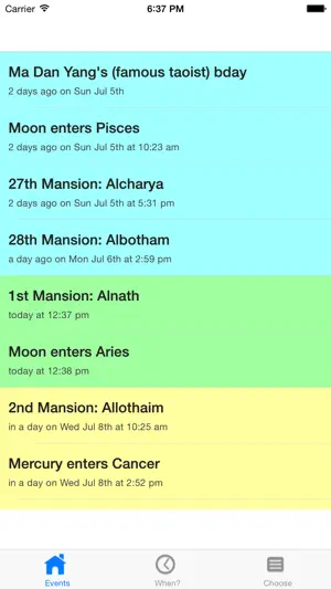 MoonMinder screenshot 1