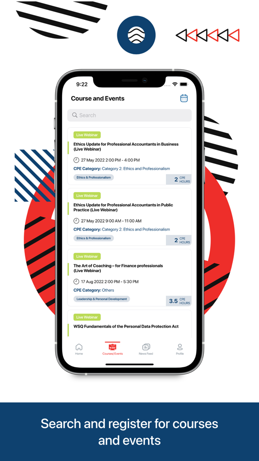 #5. ISCA Mobile App (iOS) Podle: Institute of Singapore Chartered Accountants
