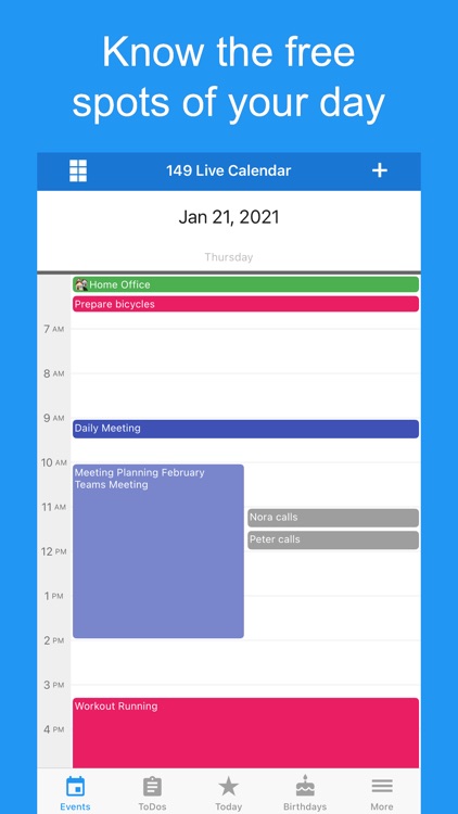 149 Live Calendar & ToDo list screenshot-3