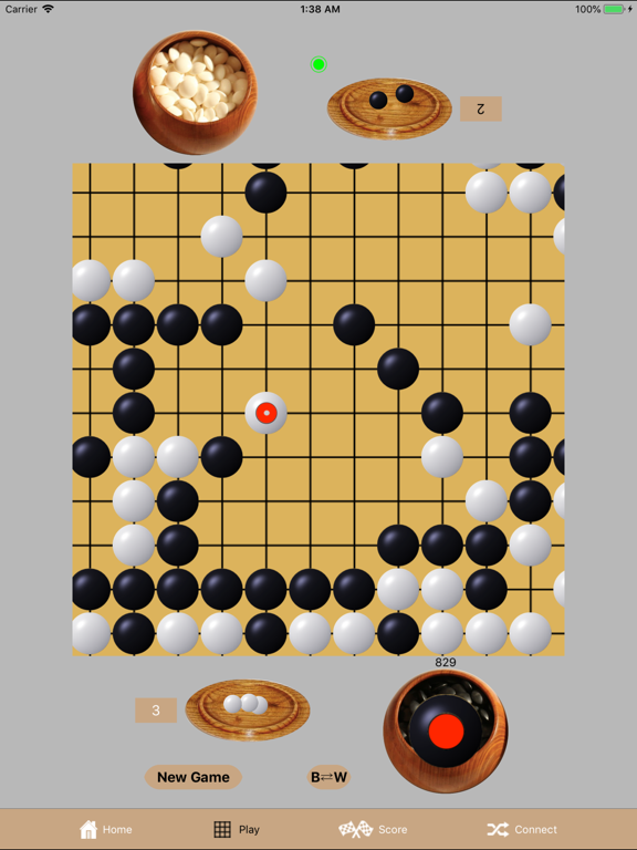 Go Game Connect iPad screenshot