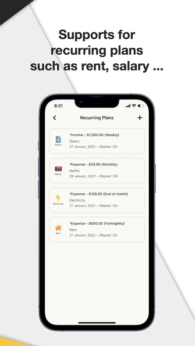 Budget Plan - Forecast & Track Screenshot