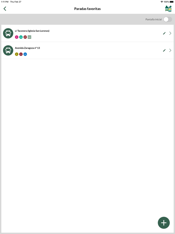 Tu Villavesa - Bus Pamplona iPad screenshot 4 - Travel app
