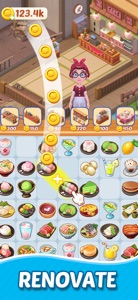 Merge Cooking:Theme Restaurant screenshot #3 for iPhone