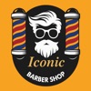 Iconic barbershop icon