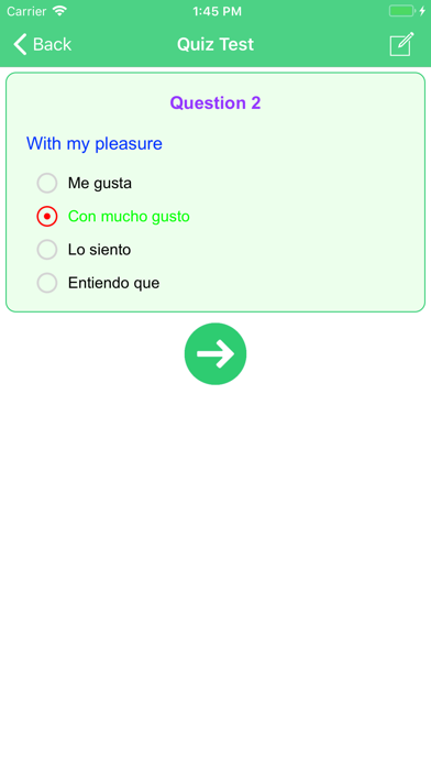 Learn Spanish Language Offline Screenshot 4 of 7