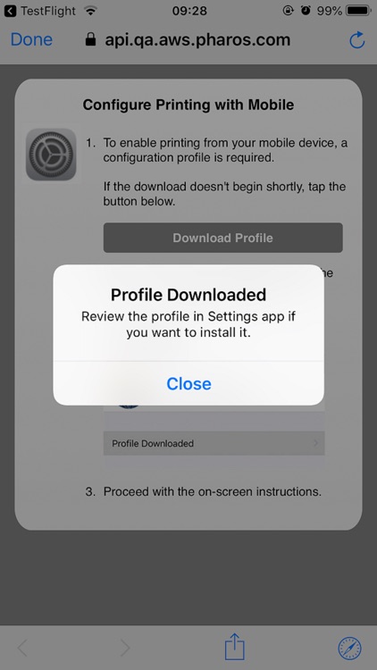 Pharos Secure Release screenshot-5