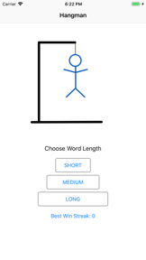 Just Hangman screenshot
