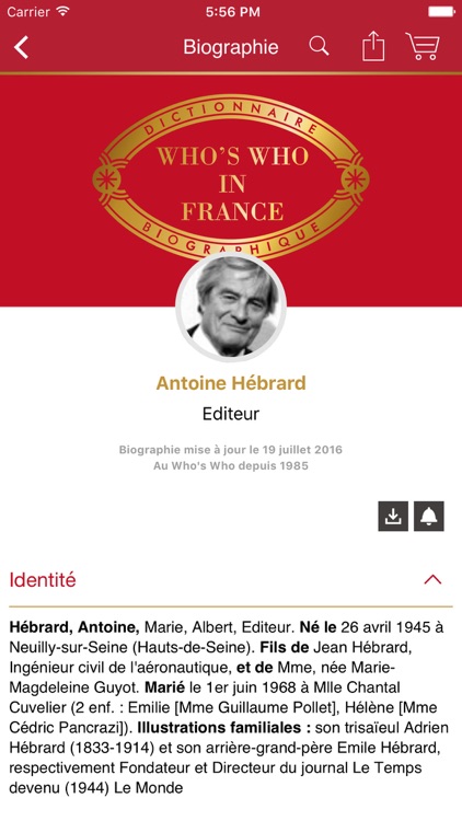 Who’s Who in France