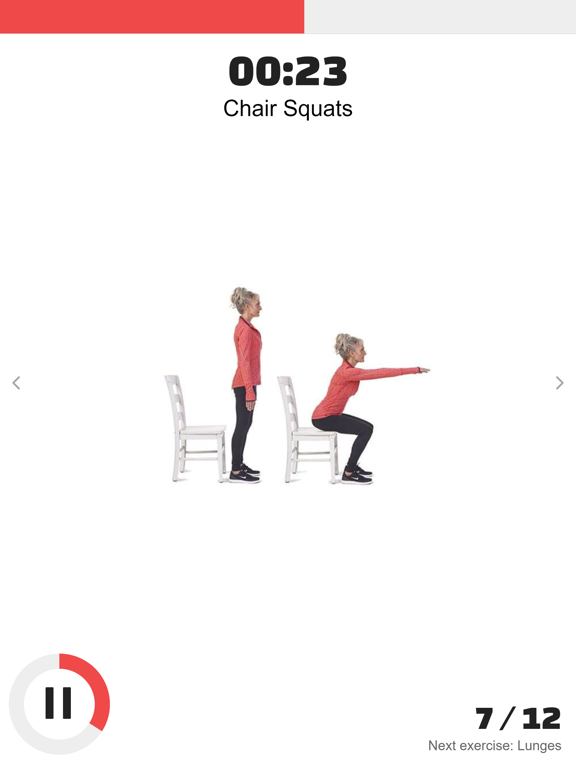 Screenshot #5 pour Exercices pour séniors