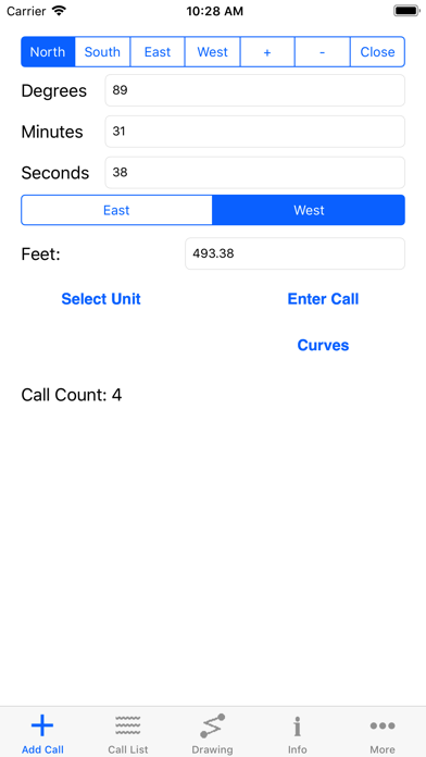 Metes and Bounds Basic screenshot 2