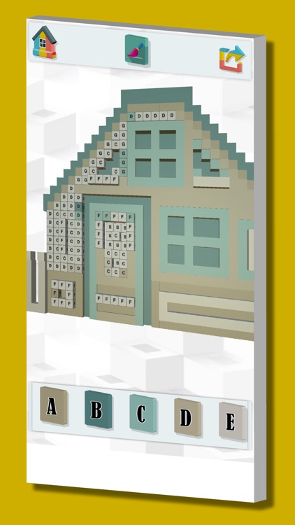 Color with number pixel art 3D screenshot-3