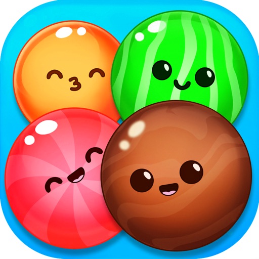 Drop and Merge Fruit Candies icon