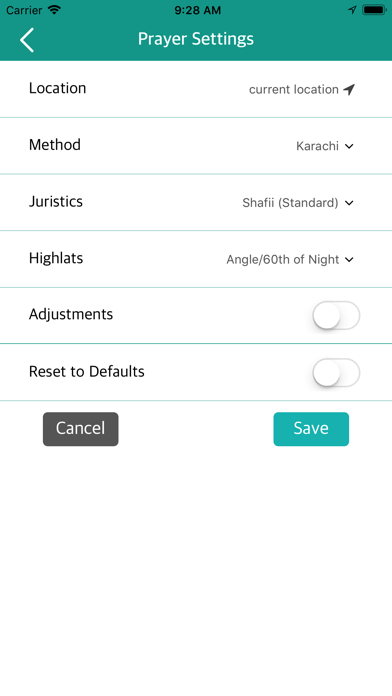 Alim Prayer Minder Screenshot 5 of 6