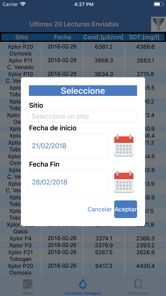 #6. Hydralog (iOS) By: Hydratechnologies de Mexico SA de CV