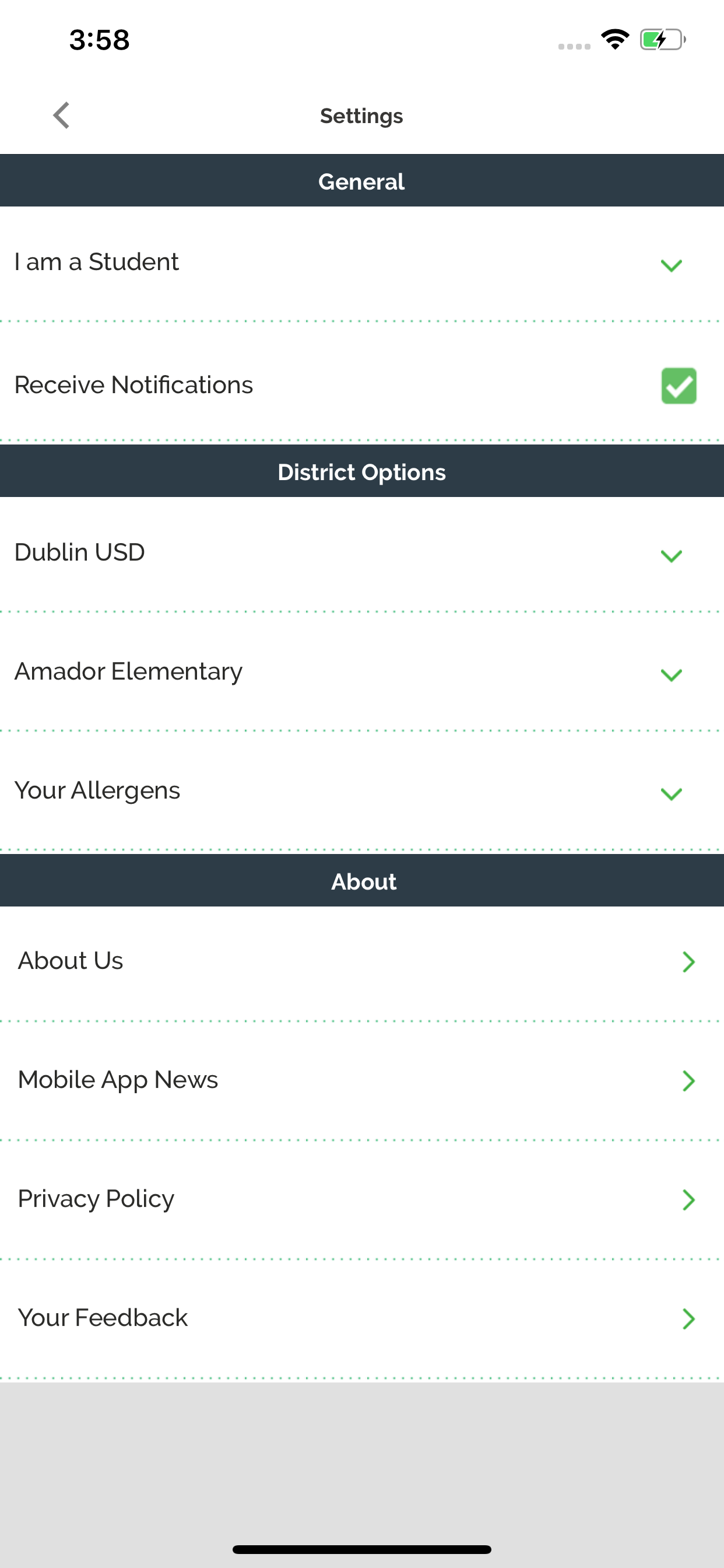 YumYummi Digital School Menus screenshot 9