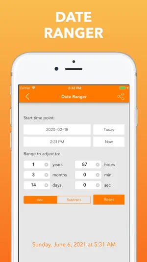 Time + Date Calculator screenshot 2