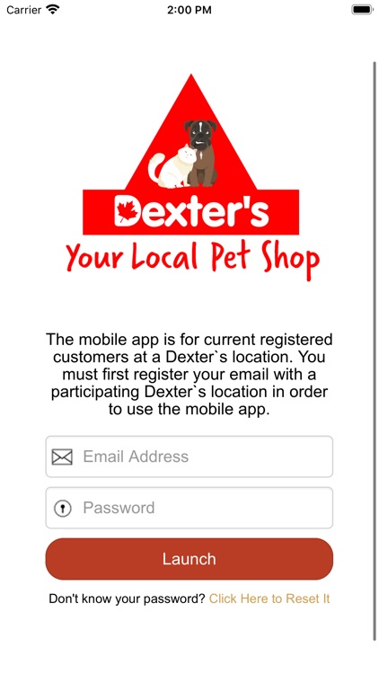Dexter's Pet Shop