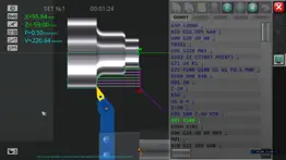 cnc lathe simulator lite iphone resimleri 3