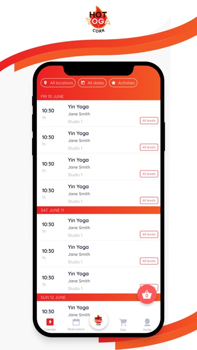 Hot Yoga Cork Screenshot