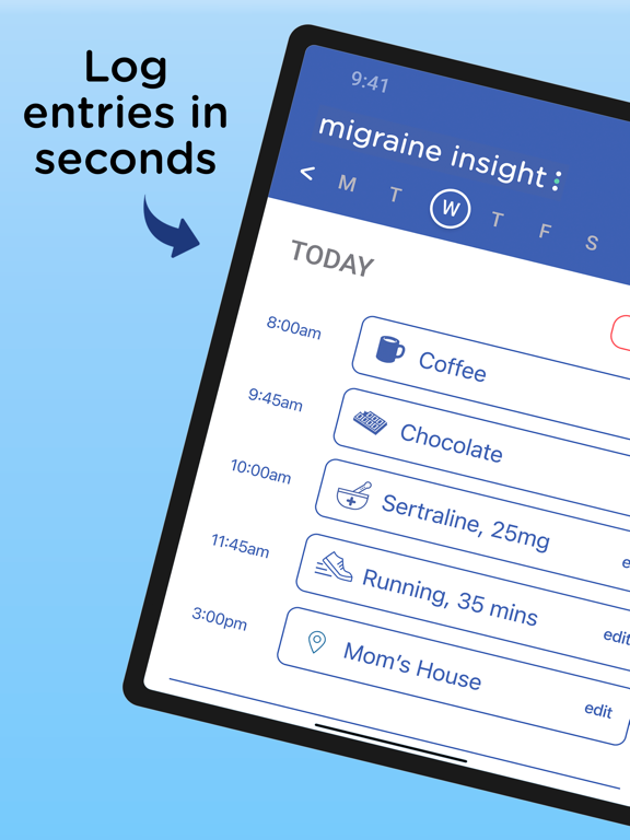 Screenshot #5 pour Migraine Insight: Tracker