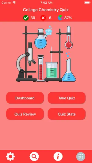 College Chemistry Quiz screenshot 1