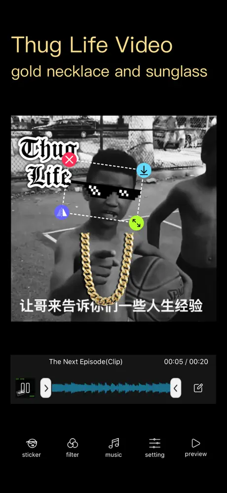Baotu - Thug Life Video Maker