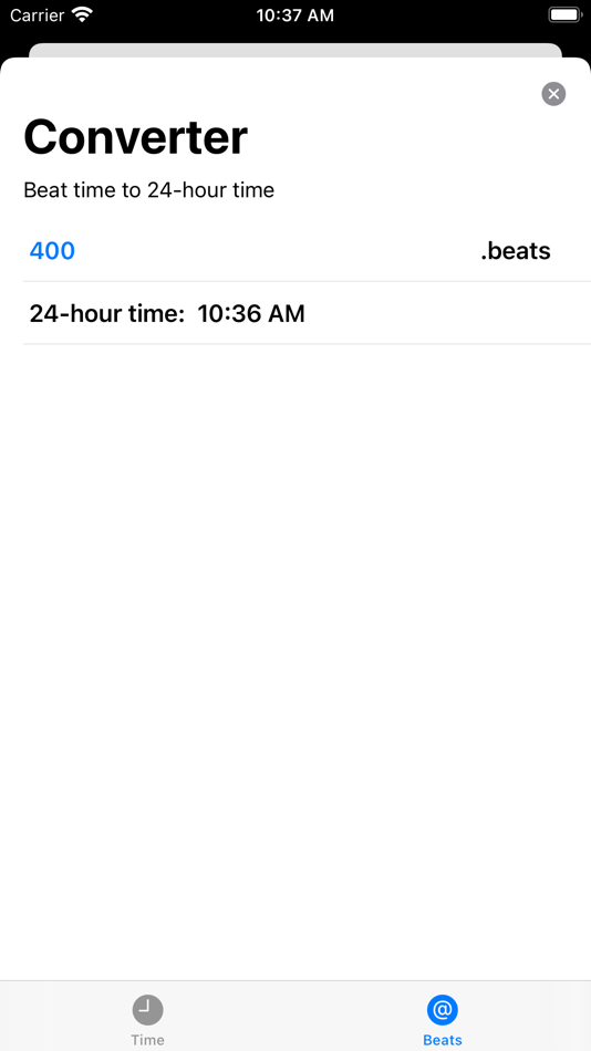 #4. @Beat: Internet time (iOS) Podle: Julien Mulot