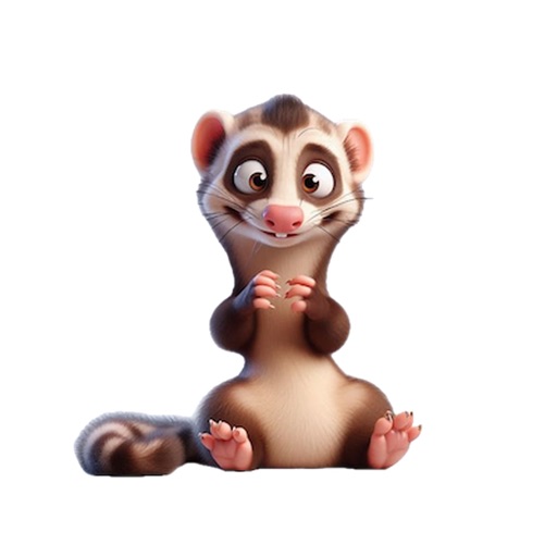 Funny Ferret Stickers icon