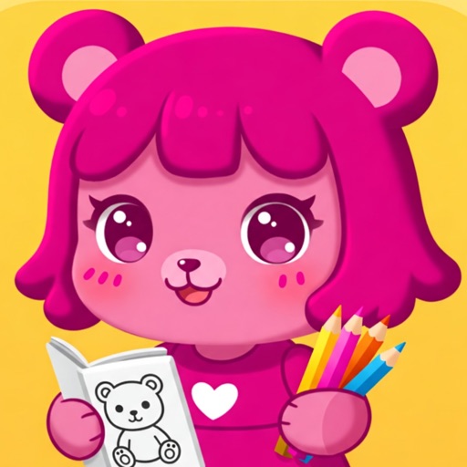 Magenta - AI Coloring Pages