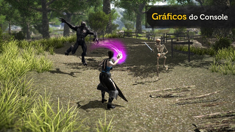 Evil Lands: Jogo de RPG MMO screenshot 1