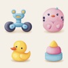 Toy classification drag-count icon